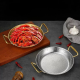 Steel Serving Plate Silver 20cm